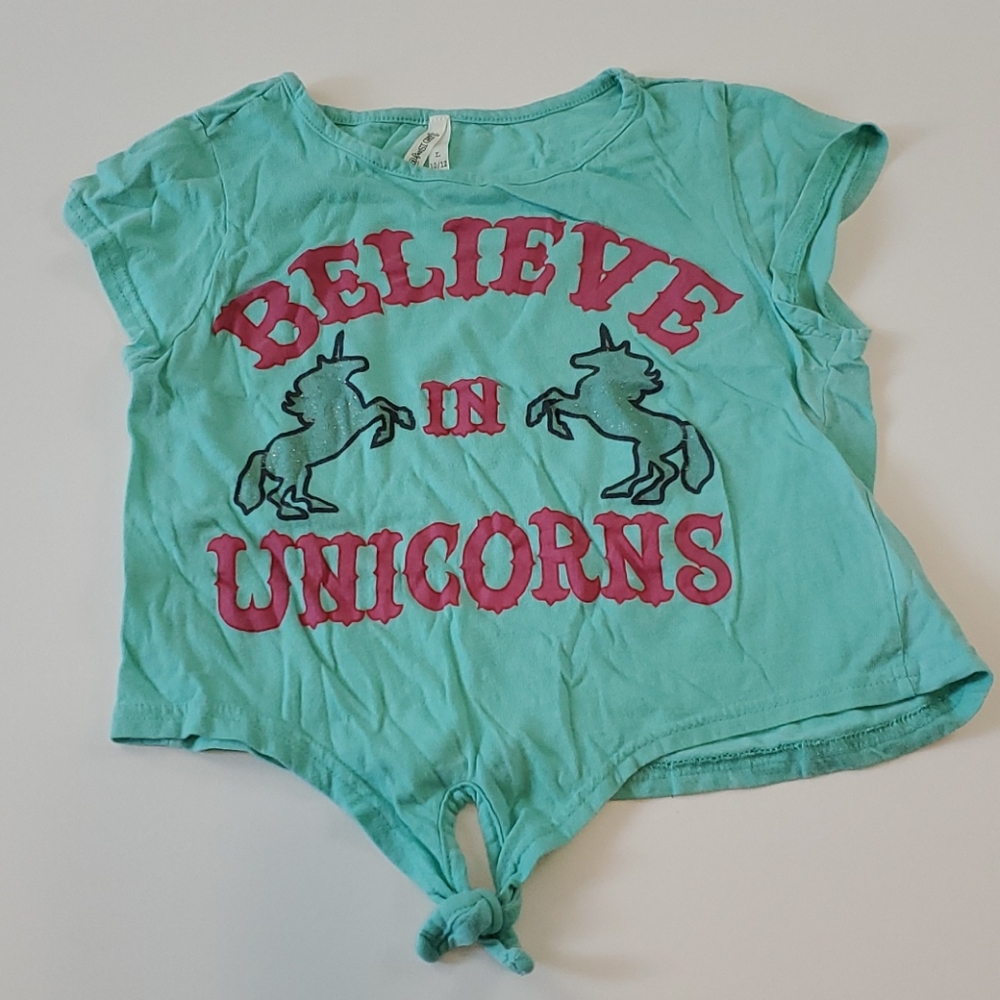 Girls Unicorn shirt size large 10-12